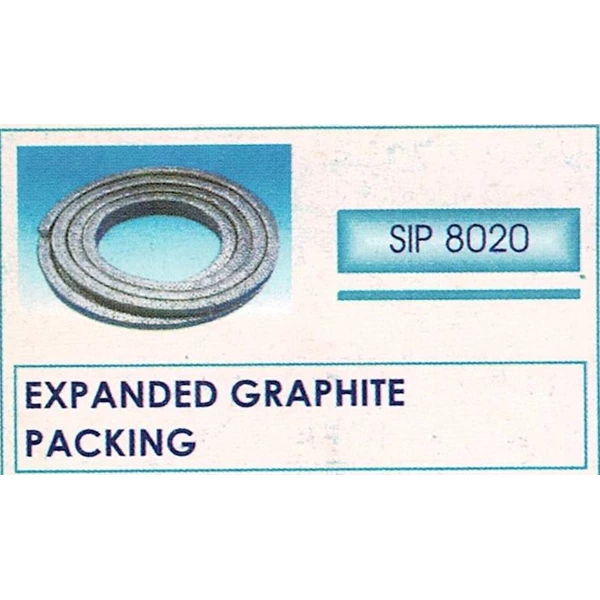 Gland packing non asbestos  SIP 8020 Expanded graphite