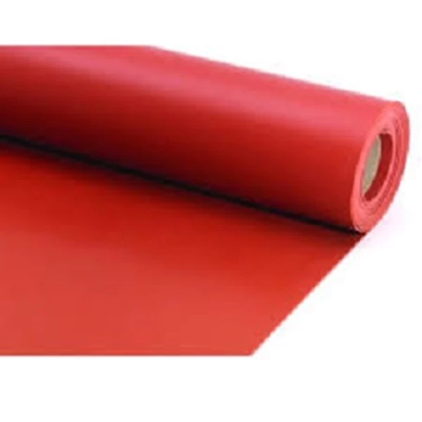 Fiberglass Cloth  Coated Silicone Merah