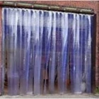 PVC Strip Curtain Double Ribbed Clear 5