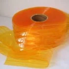 Tirai Pvc Curtain Ribbed Double Yellow/Orange 3
