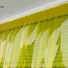 Tirai PVC Plastik Curtain Yellow/Kuning 1