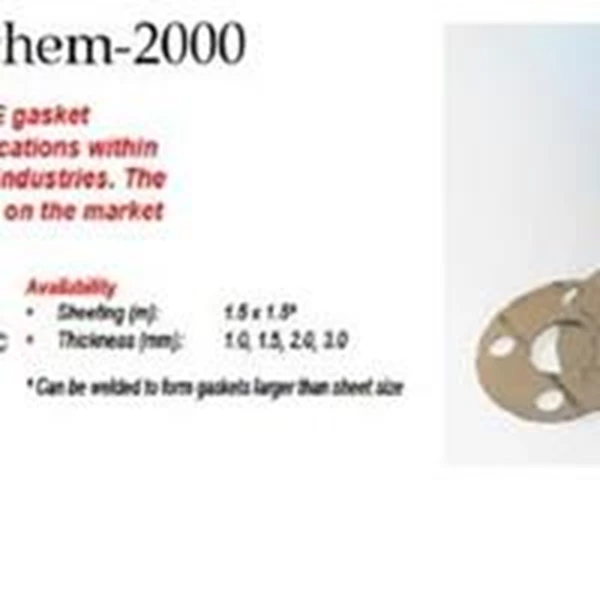 Gasket KLINGER top- chem 2000 