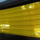 Tirai PVC Curtain Bertulang Kuning  5
