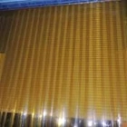 Tirai PVC Curtain Kuning Roll/tirai pvc curtain orange 4