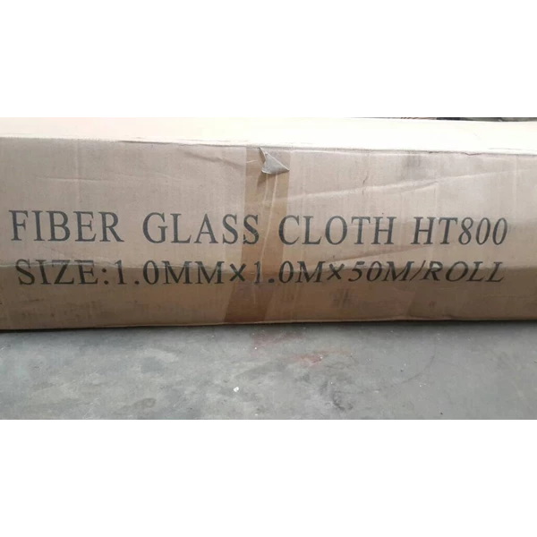 Kain Fiberglass Cloth HT 800 Gold Ukuran 1 mm x1 m x 50 m per roll